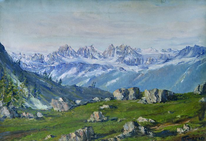 Pittura di montagna: uno spunto interessante per parlarne